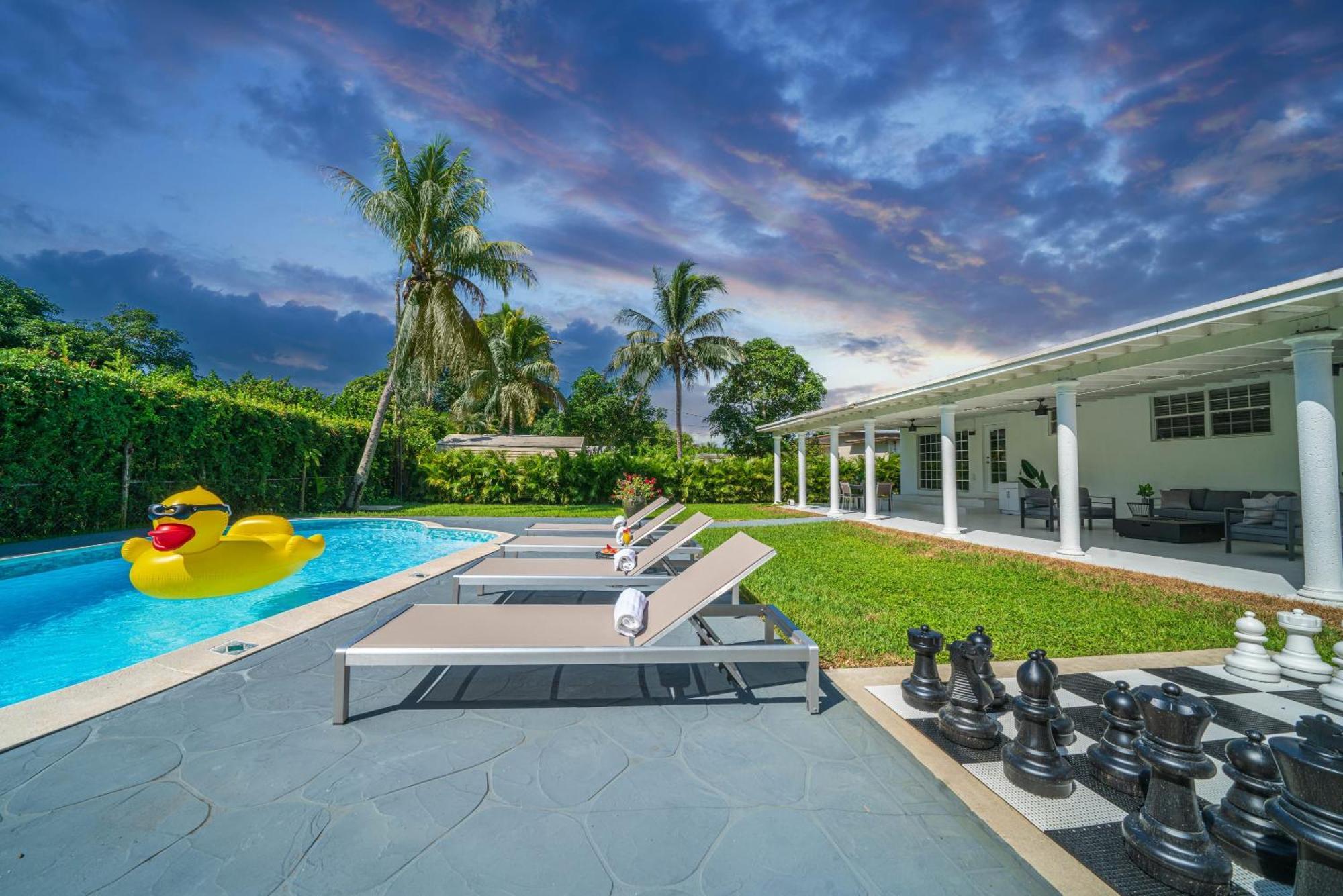 New Tropical Oasis Retreat In Miami别墅 外观 照片