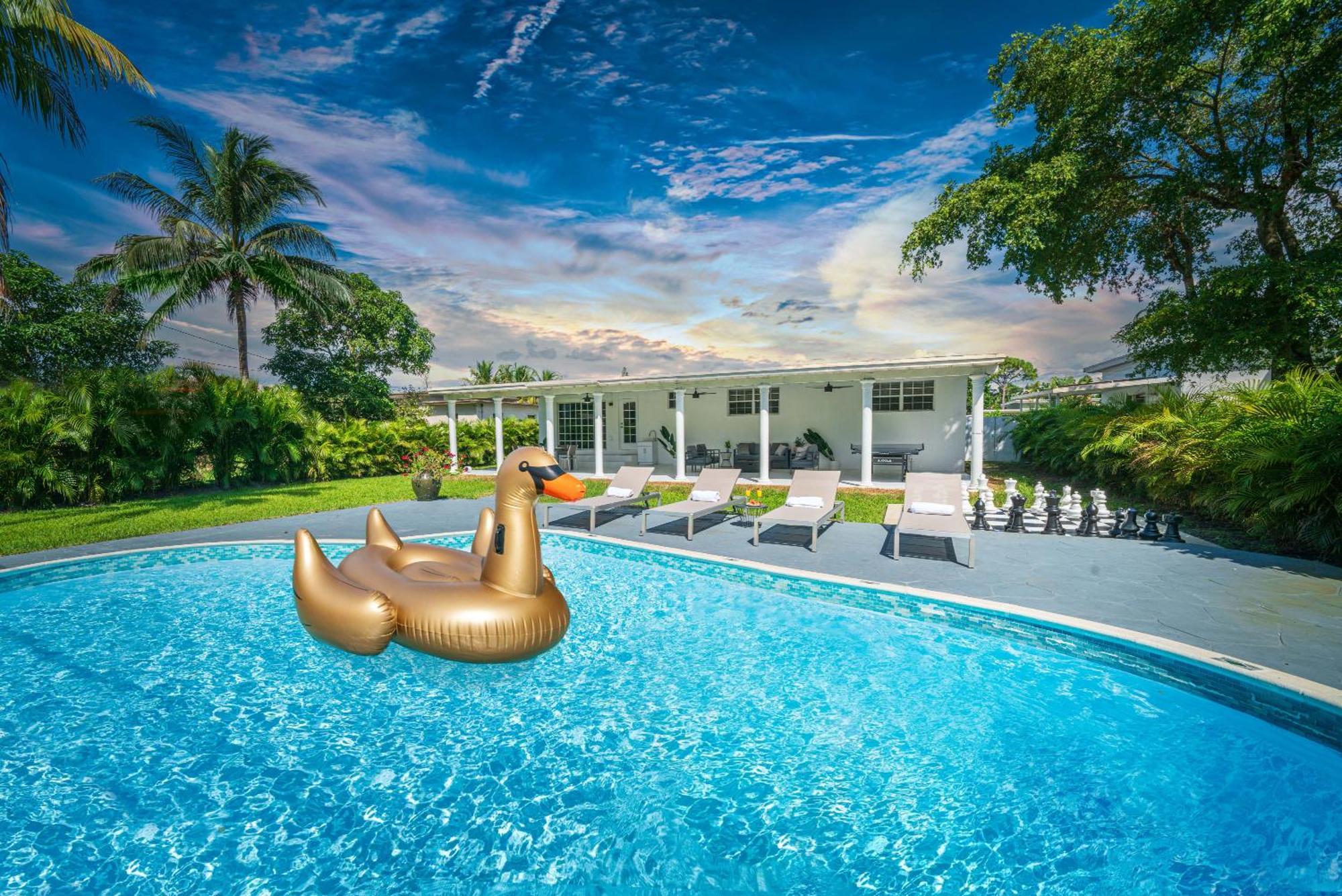 New Tropical Oasis Retreat In Miami别墅 外观 照片